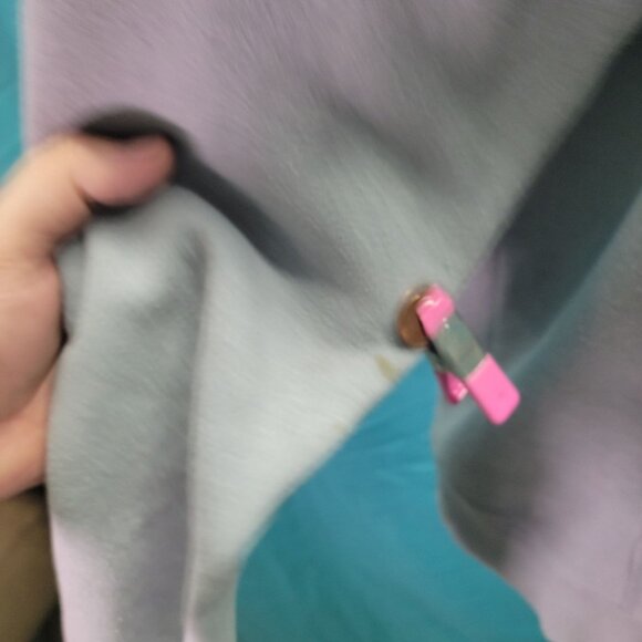 H&M Relaxed Fit Gray Hoodie Sweatshirt Size L - Picture 4 of 10